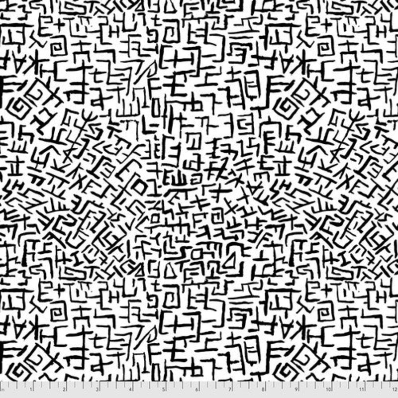 Amaze White Brandon Mably Stash Kaffe Fassett Collective Free Spirit Free Spirit Cotton Fabric  FS-PWBM078.WHITE