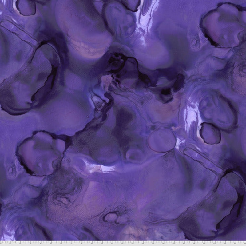 Alchemy Enchanted Purple Tim Holtz Eclectic Elements Free Spirit Cotton Fabric  FS-PWTH177.ENCHANTED