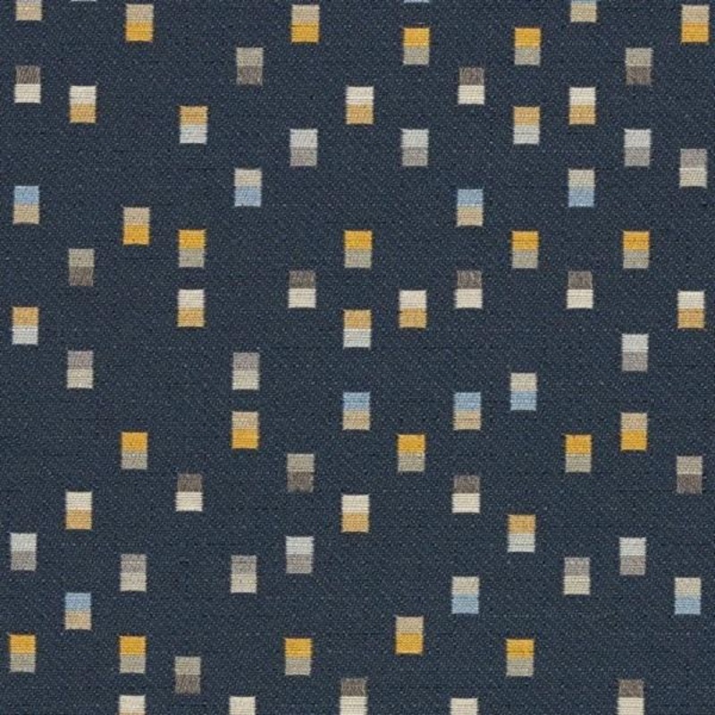 Remnant of Designtex Code Marine Blue Upholstery Fabric
