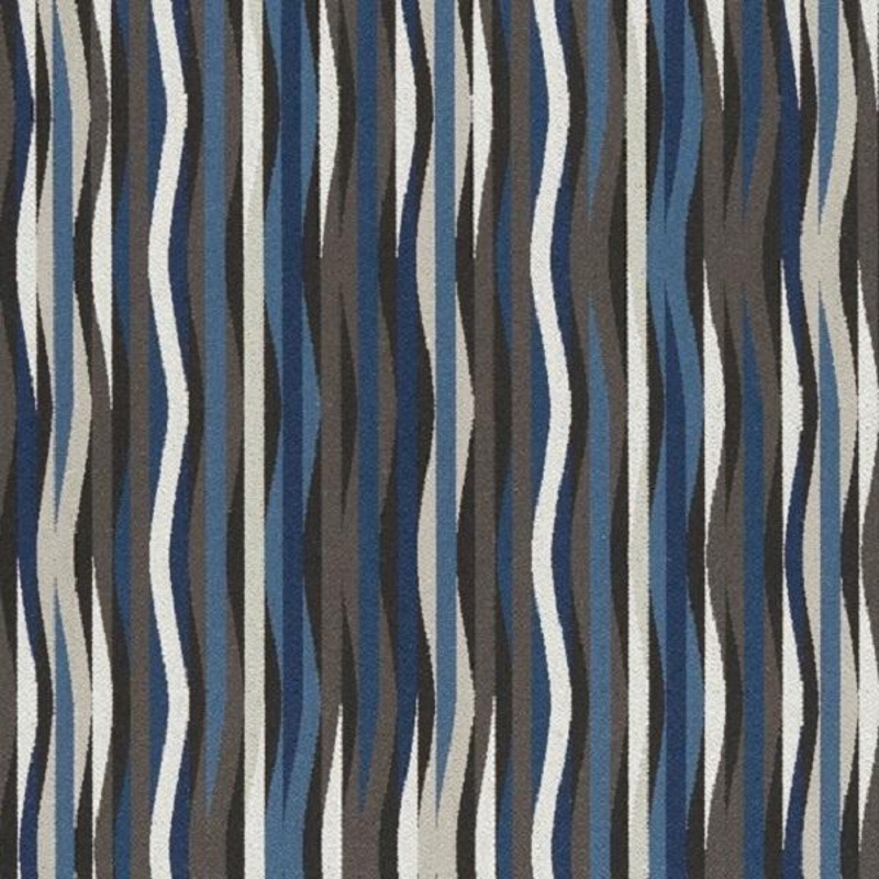 Remnant of Designtex Halyard Deep Sea Blue Upholstery Fabric