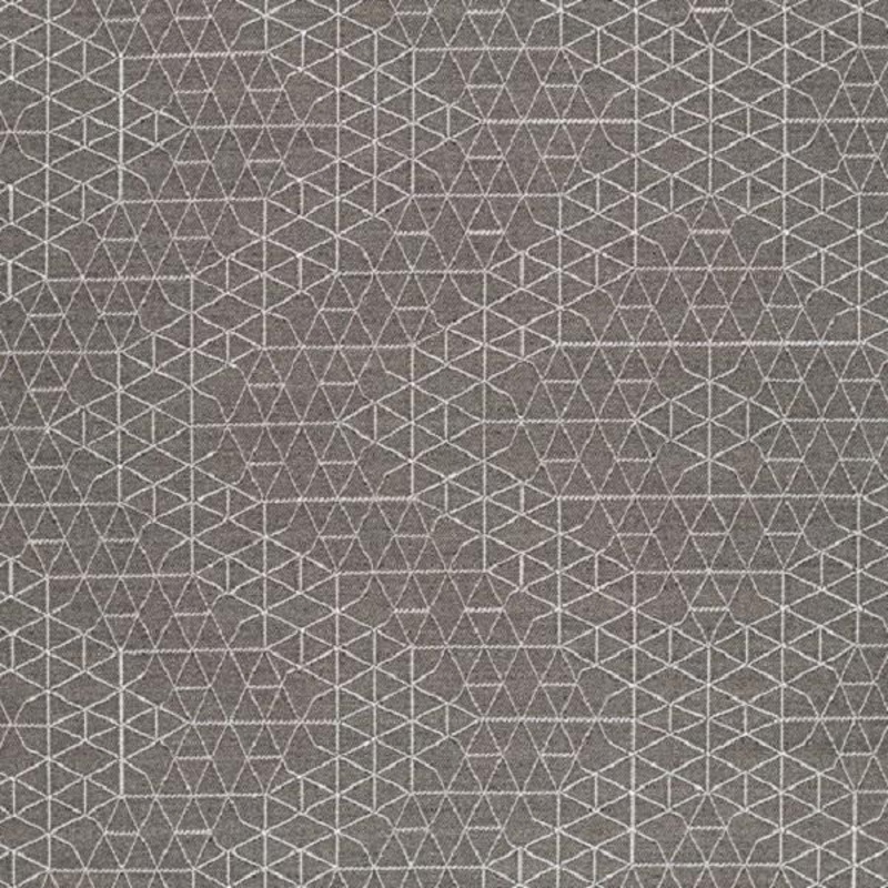 Remnant of Designtex Net Mason Gray Upholstery Fabric