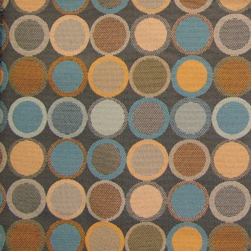 Arc-Com Polo Mist Gray Upholstery Fabric