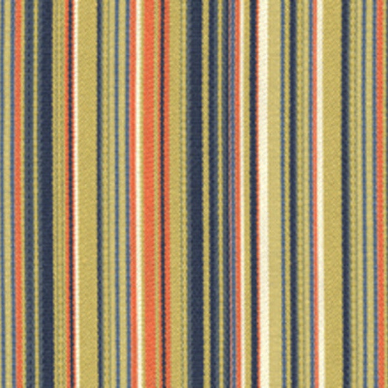 Architex Tour Apricot Sour Geometric Lines Orange Upholstery Fabric