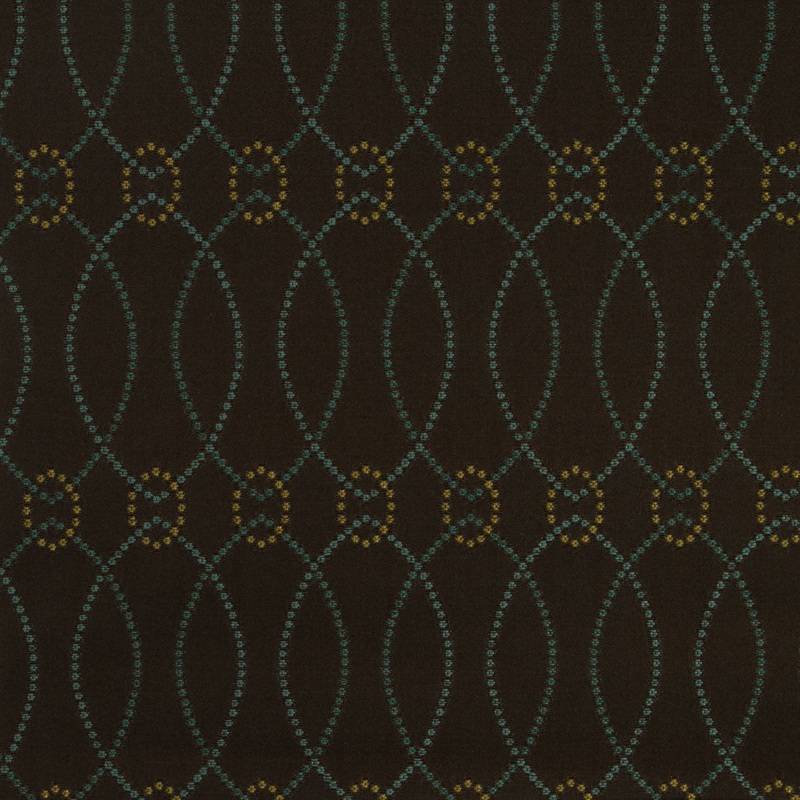 Remnant of Robert Allen Eco Loring Java Brown Upholstery Fabric