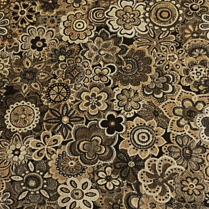 Burch Fabrics Bountiful Neutral Floral Upholstery Fabric