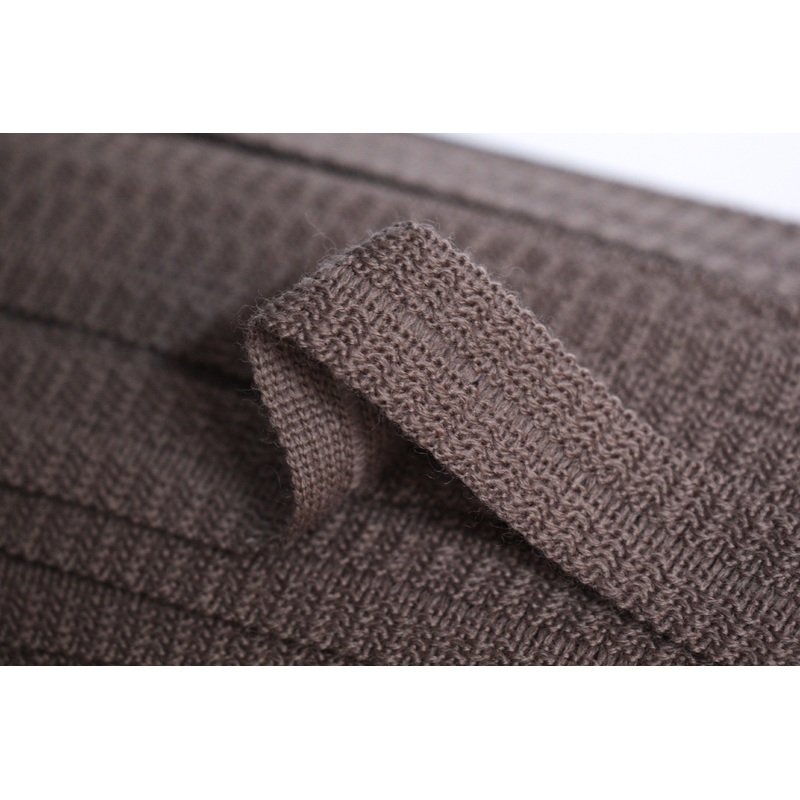 22mm Wool Binding - Mushroom Brown