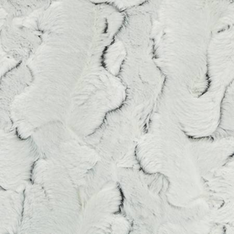 60" Wide Luxe Cuddle Frosted Hide Titan