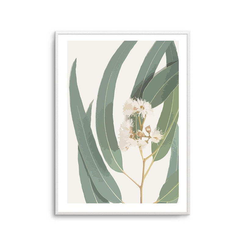 Abstract Eucalyptus I Art Print