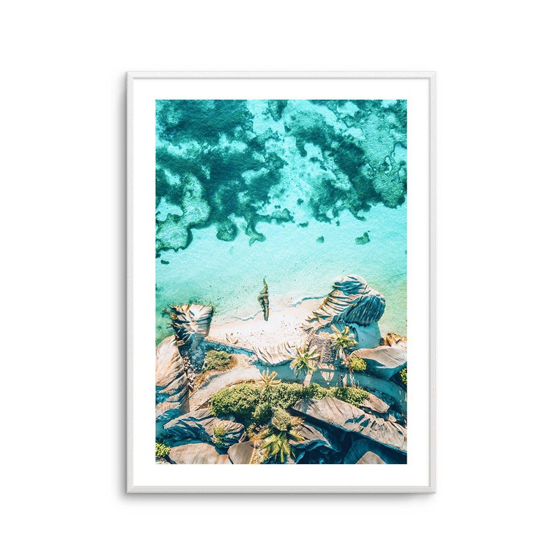 Above The Sea | Seychelles Art Print