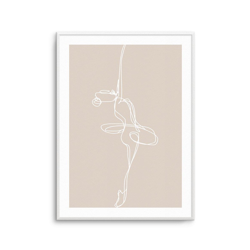 Abstract Ballerine Art Print
