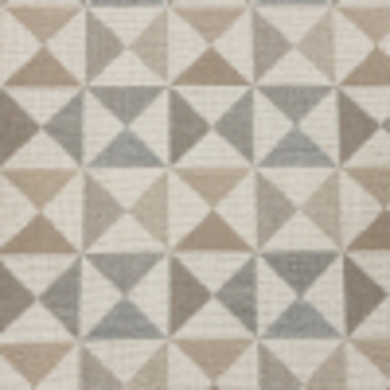 Array Upholstery Woven by Sunbrella - Dune Beige and Gray Geometric