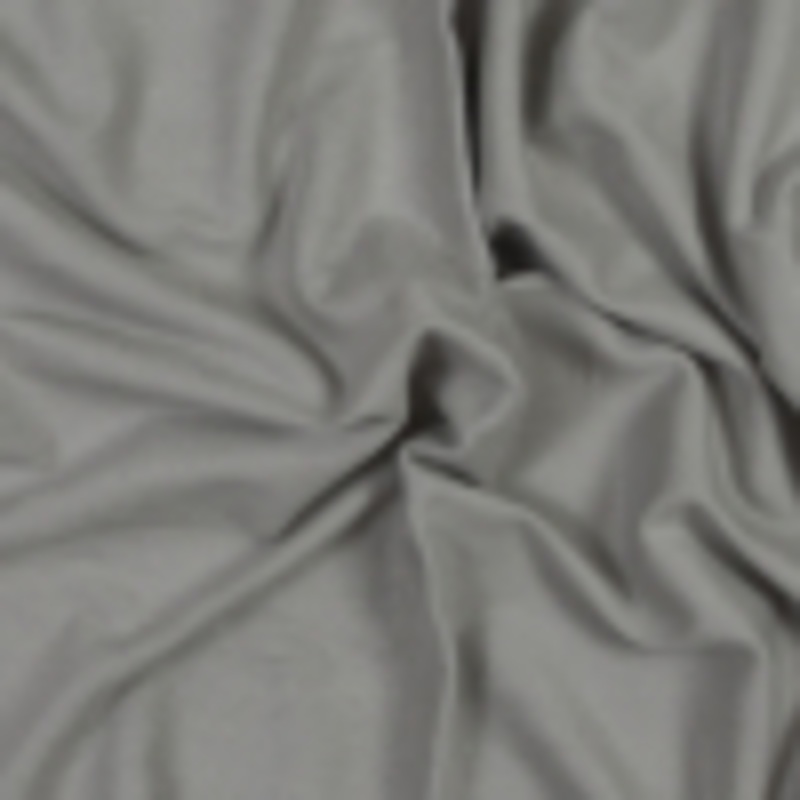 Bamboo and Cotton Stretch Knit Fleece - Gray Flint - Jessamyn Collection