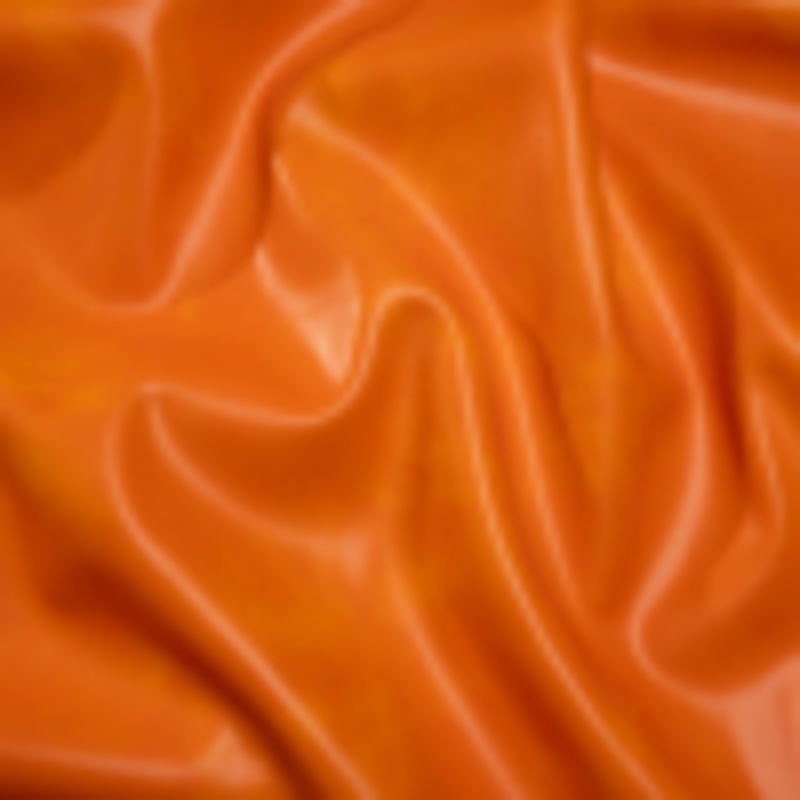 Upholstery Faux Leather with Brushed Fabric Backing - Tangerine - Alida Collection