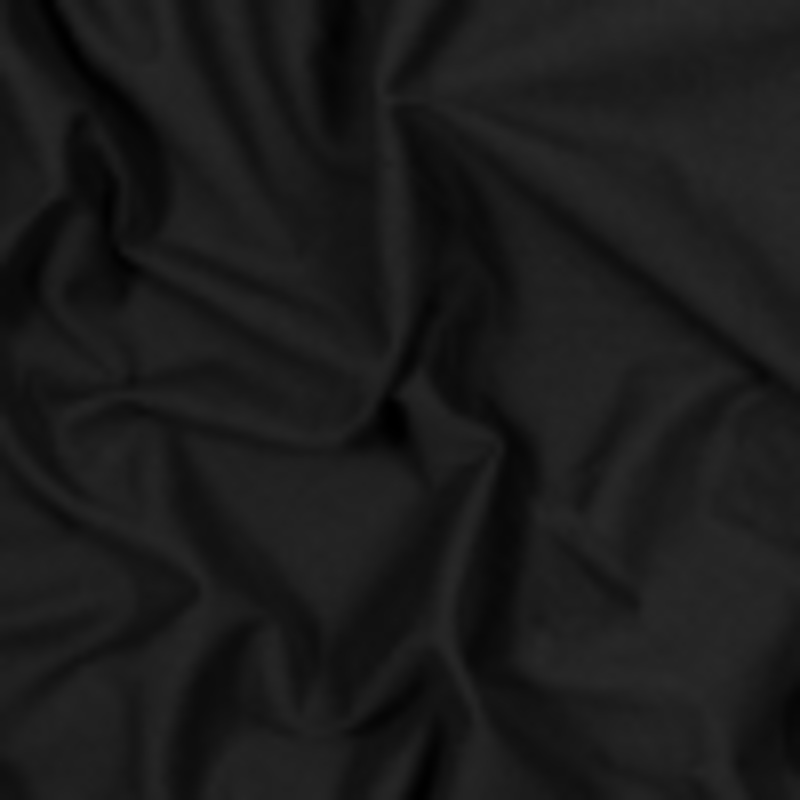 Black Cotton Knit Pique