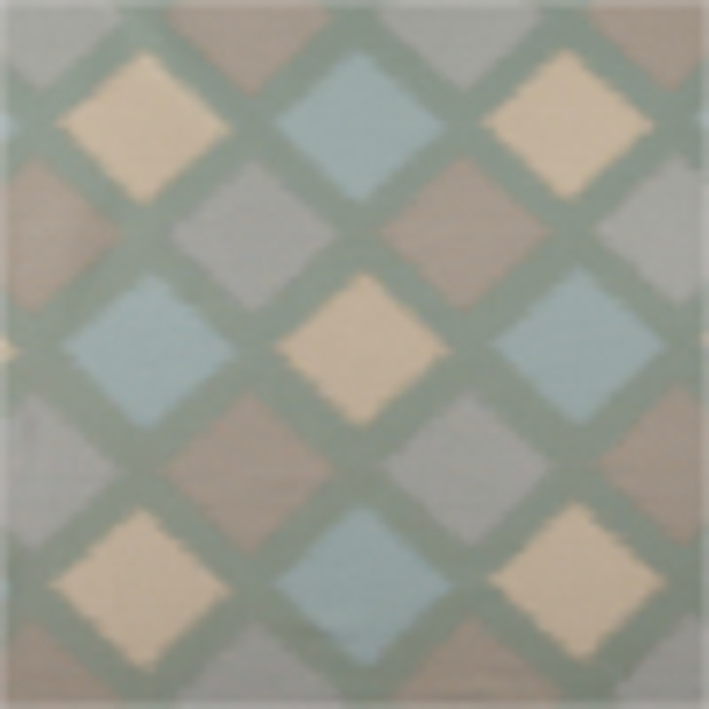 Agate Green Double-Wide Diamond Woven