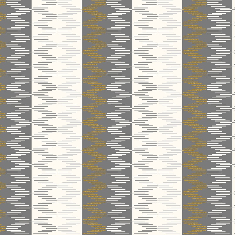 Early Twilight by C+S Collective : Arroyo Sol - Sunset Stripe - Rocky Coast Metallic LI205-RC4M