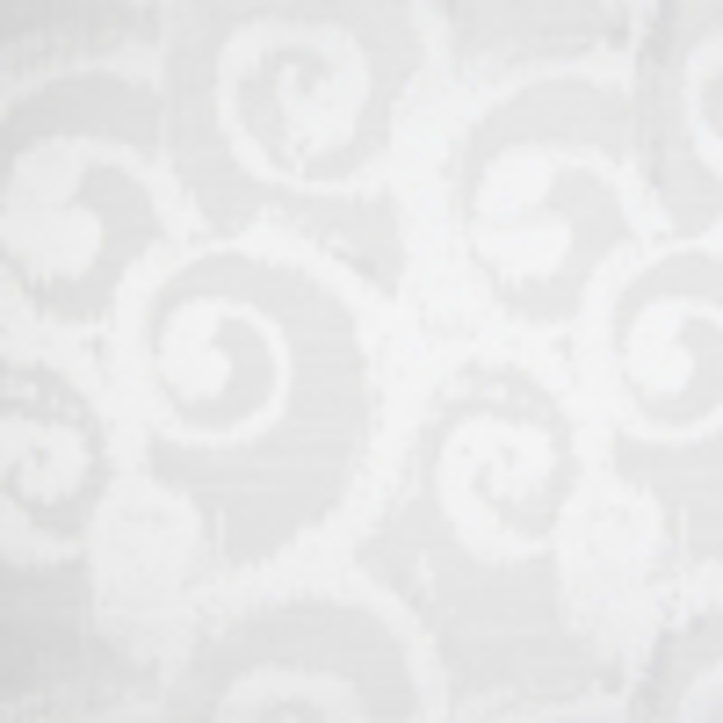 White Bold Swirls Jacquard
