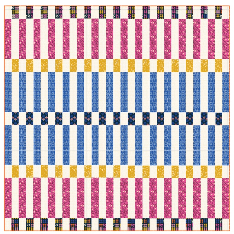Woodland Park by Rashida Coleman Hale: Madeline Quilt Kit