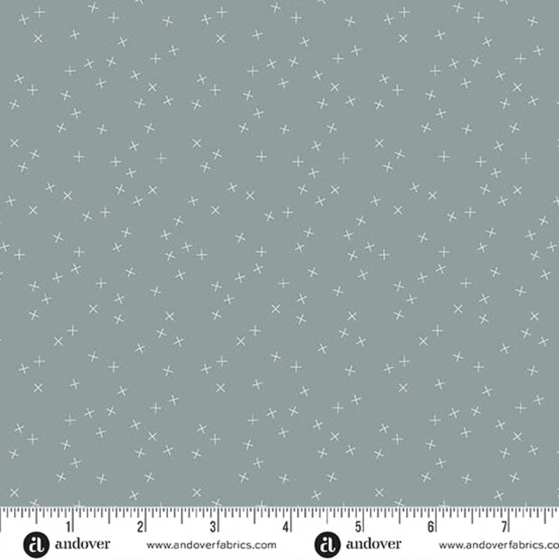 Crisscross by Andover Fabrics - Pewter 1345-C