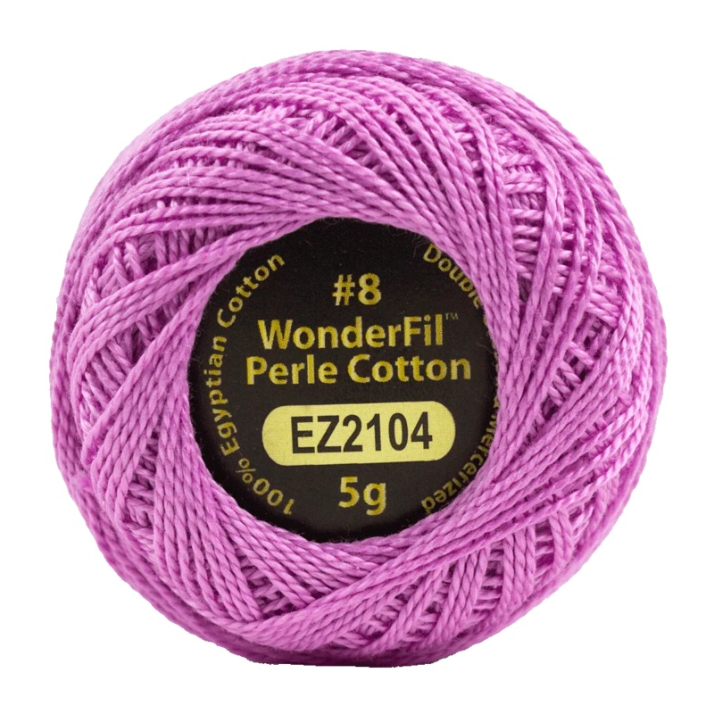 Eleganza Perle Cotton #8 - Alison Glass - EL5G-2104  Thistle