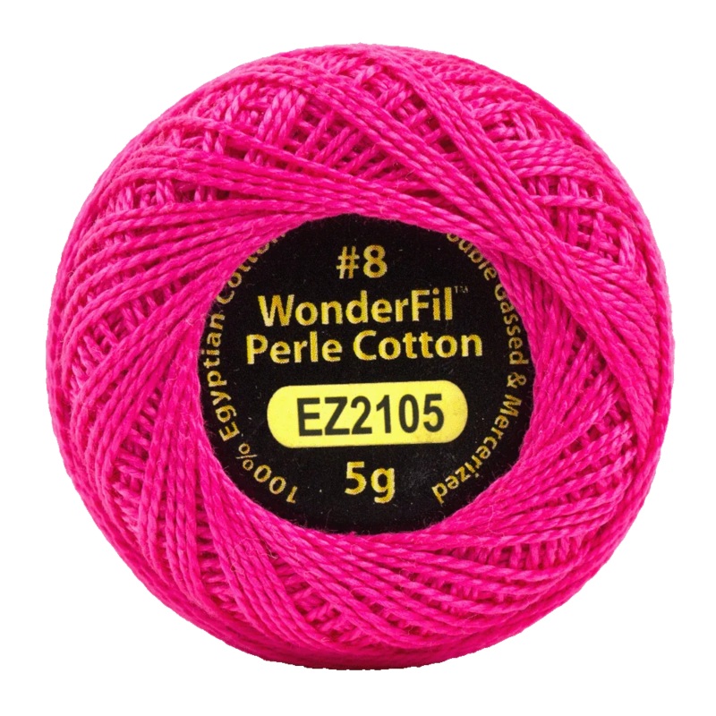 Eleganza Perle Cotton #8 - Alison Glass - EL5G-2105  Strawberry
