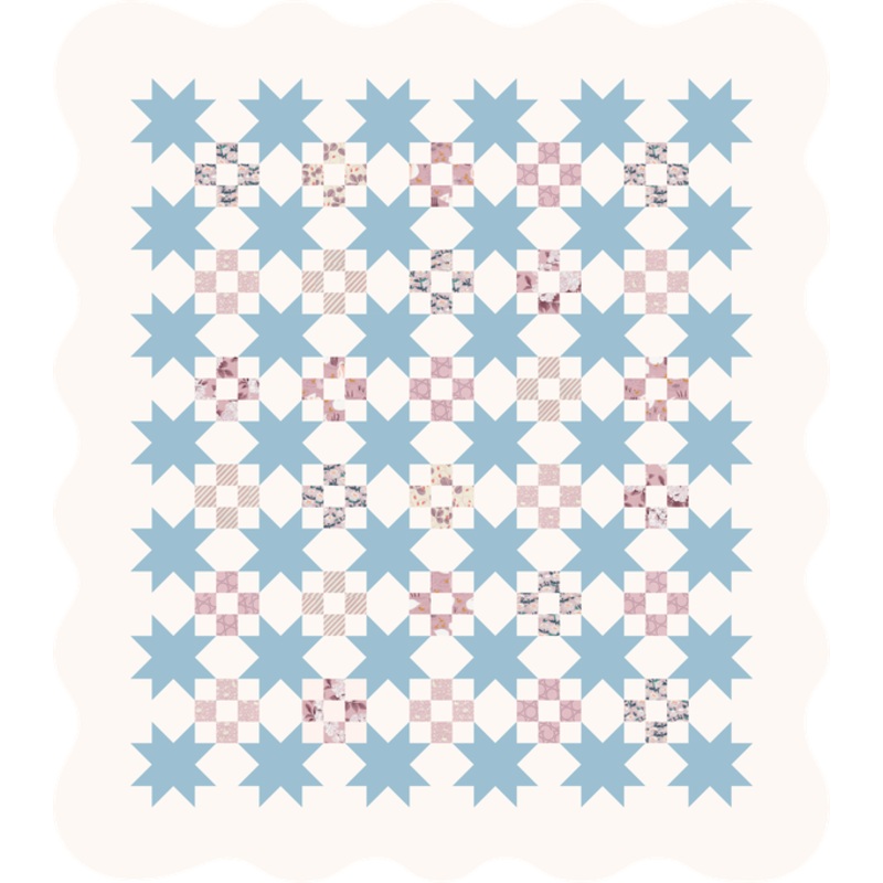 Love Letter by Lizzy House : Napping House Quilt Kit