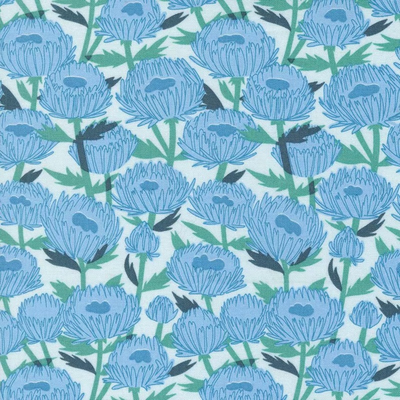 Love Letter by Lizzy House : November Lightest Blue 37122 34