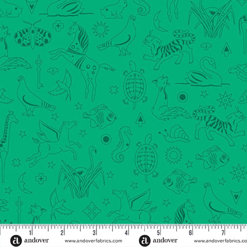 Sun Print 2025 by Alison Glass - Grasshopper Philately A-1127-G
