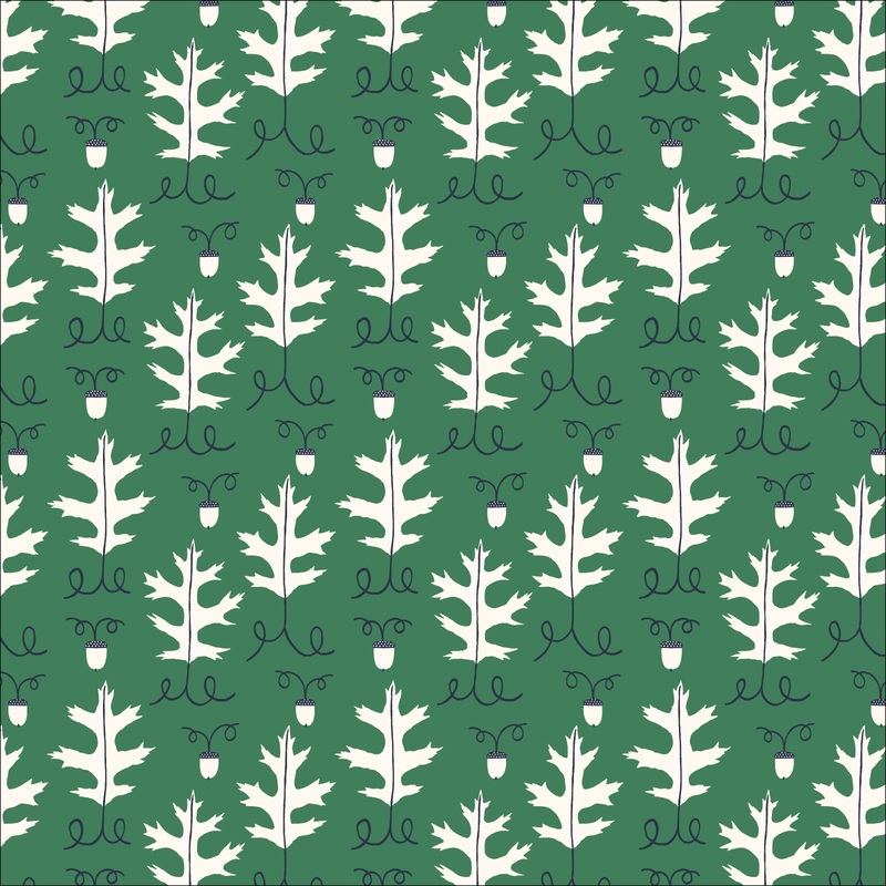 Autumn Walk by Emily Taylor: Mid-Century Acorn 227628