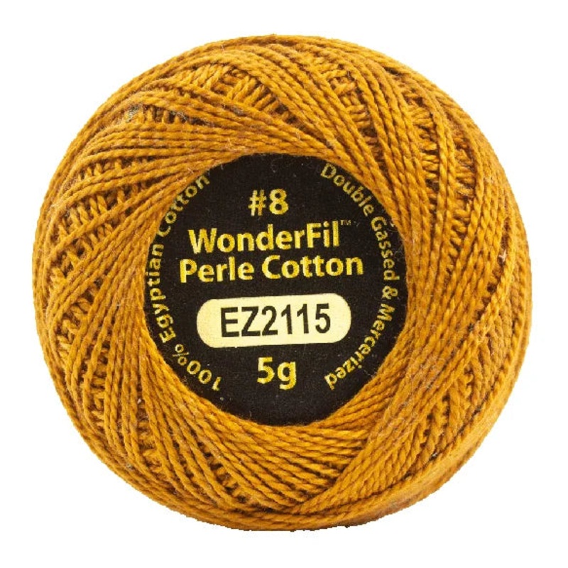 Eleganza Perle Cotton #8 - Alison Glass - EL5G-2115  Yarrow