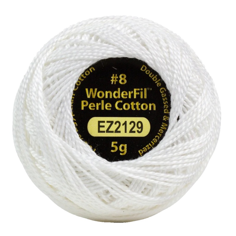 Eleganza Perle Cotton #8 - Alison Glass - EL5G-2129  Daisy