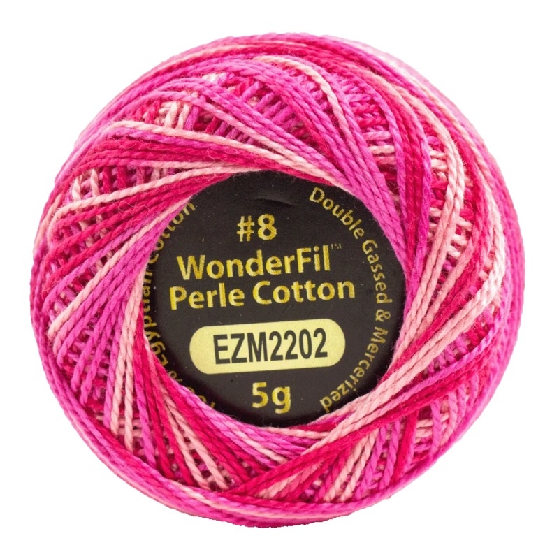 Eleganza Perle Cotton #8 - Alison Glass - EL5GM-2202  Cosmos
