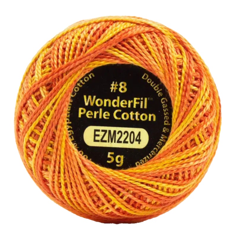 Eleganza Perle Cotton #8 - Alison Glass - EL5GM-2204  Tiger