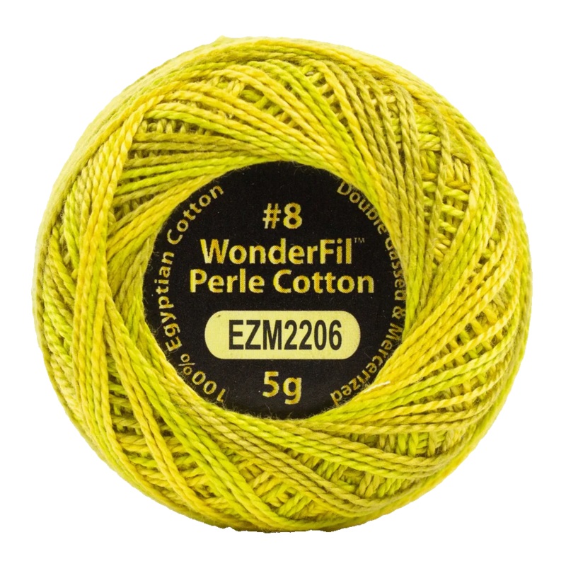 Eleganza Perle Cotton #8 - Alison Glass - EL5GM-2206  Lichen