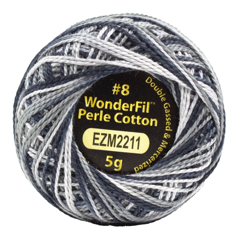 Eleganza Perle Cotton #8 - Alison Glass - EL5GM-2211  Pepper