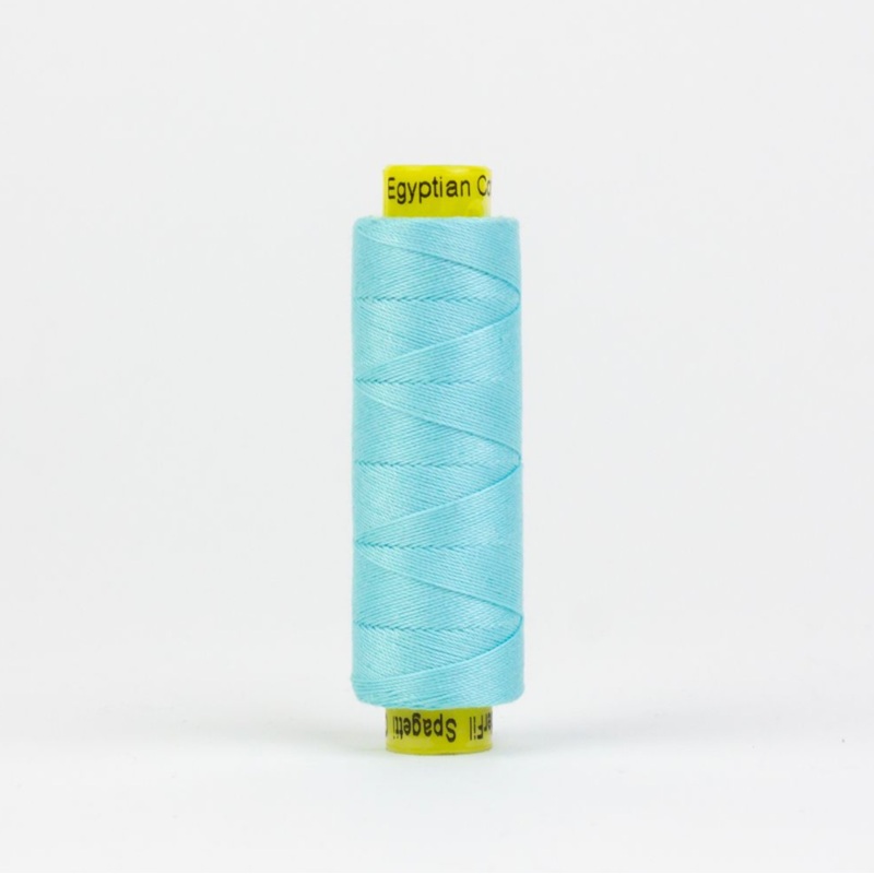 Spagetti 12wt Egyptian Cotton Thread - 109yd Spool - Aqua SP-44
