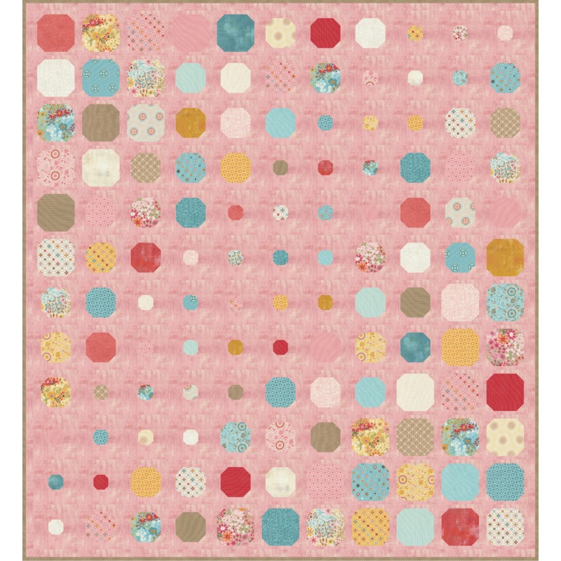 Sunday Brunch by BasicGrey : Bubbly Quilt Kit