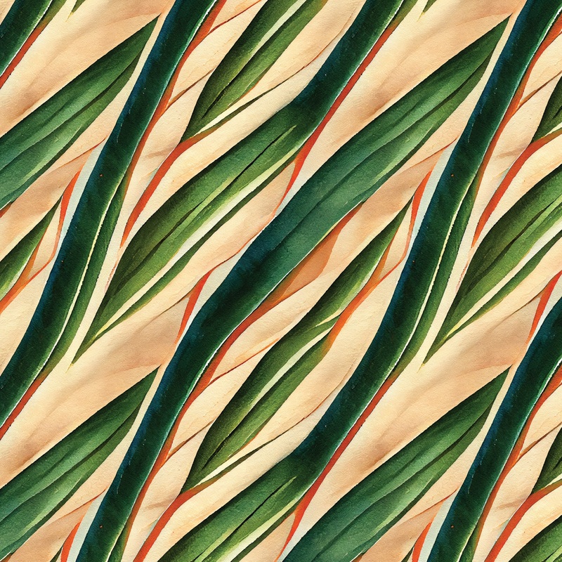 Bali Dreams by Penn Gray Design: Red Palms 227844
