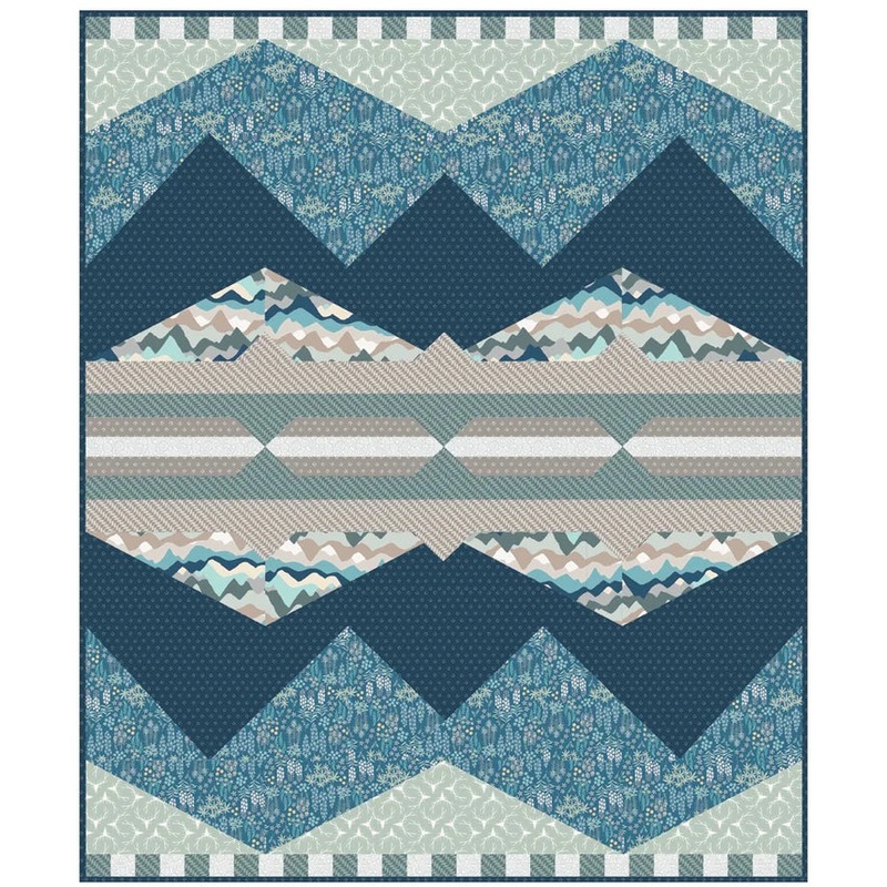 Cascadia Quilt featuring Horizon by Pippa Shaw : Quilt Kit