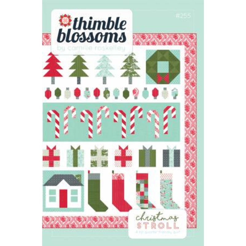 Christmas Stroll Quilt Pattern by Thimble Blossoms Quilts