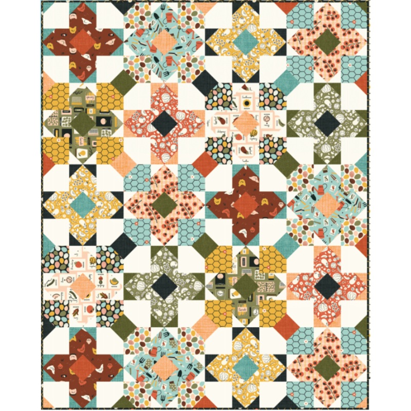 Homestead Haven by Shelby Warwood : Do-si-do Quilt Kit