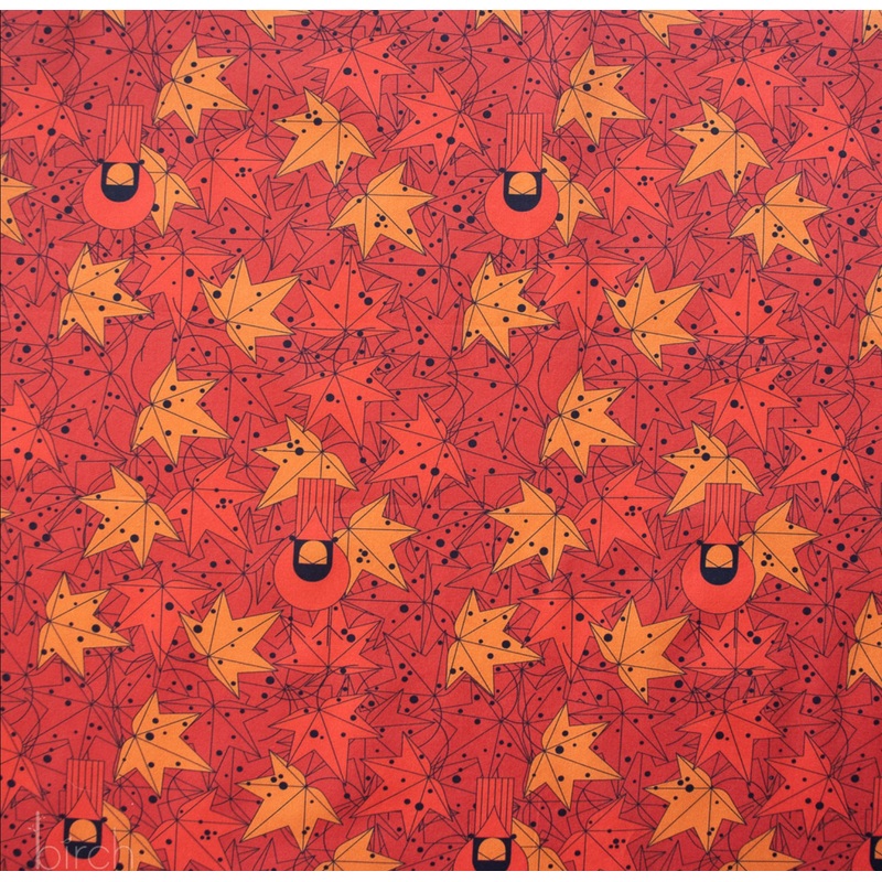 Charley Harper Harvest Vol. 3  Under the Sugar Gum Tree Poplin CH-413