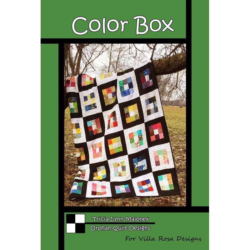 Color Box Quilt Pattern by Villa Rosa