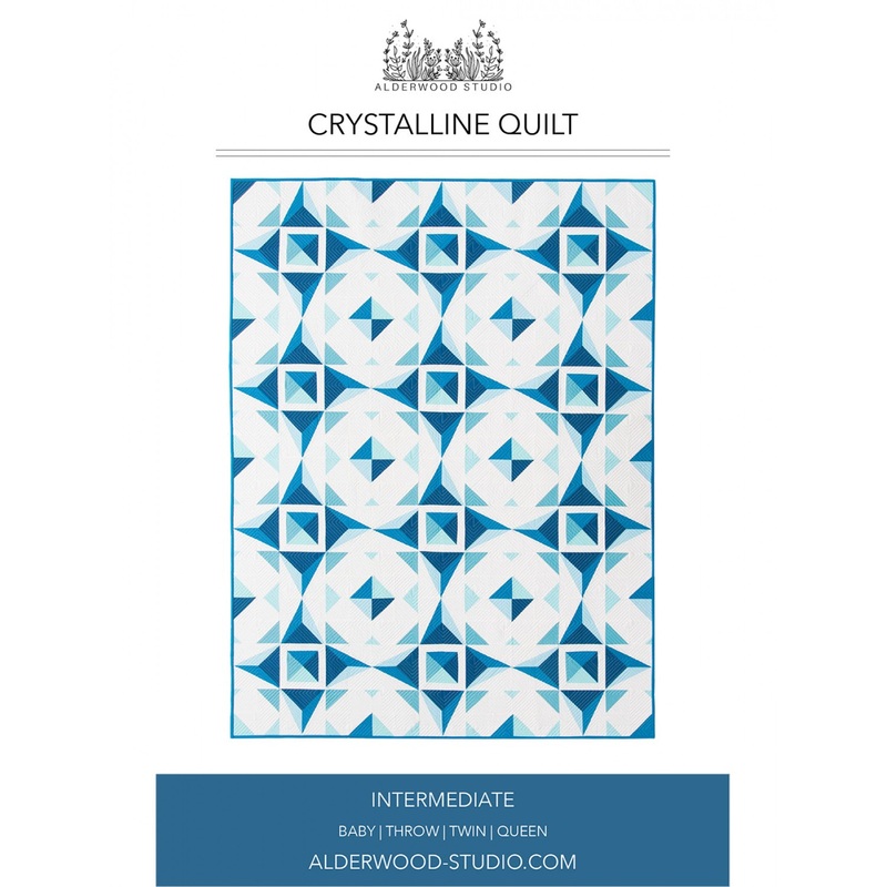 Crystalline Quilt Pattern by Alderwood Studio