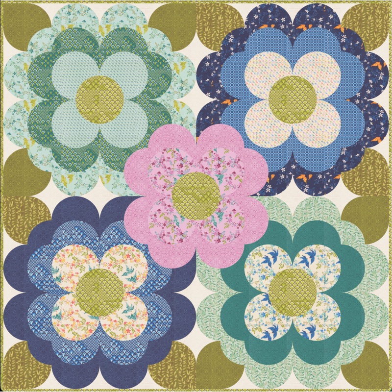 Legendary Love by Sarah Thomas of Sariditty : Posey Patch Quilt Kit