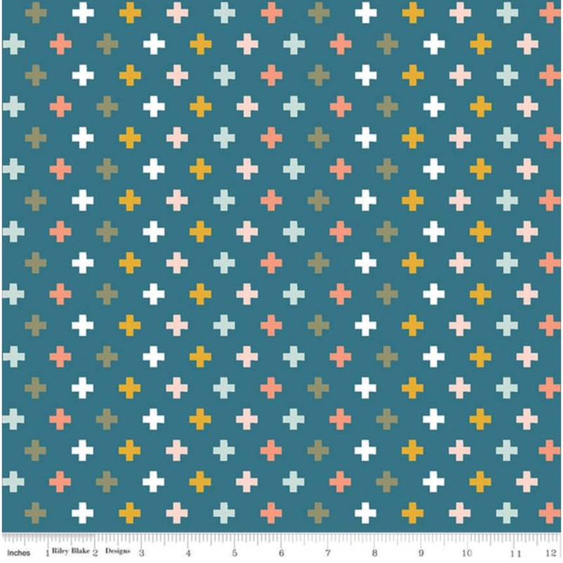 Make A Pretty Life Plus Flannel by Jodi Sanford - Teal