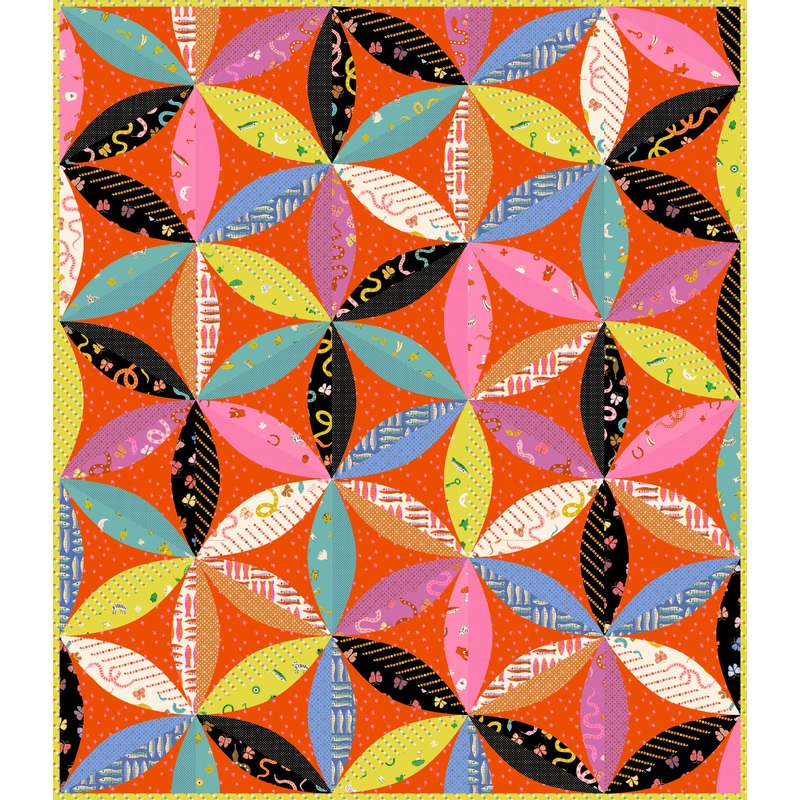 Ooh Lucky Lucky by Alexia Marcelle Abegg : Avant Garden Quilt Kit