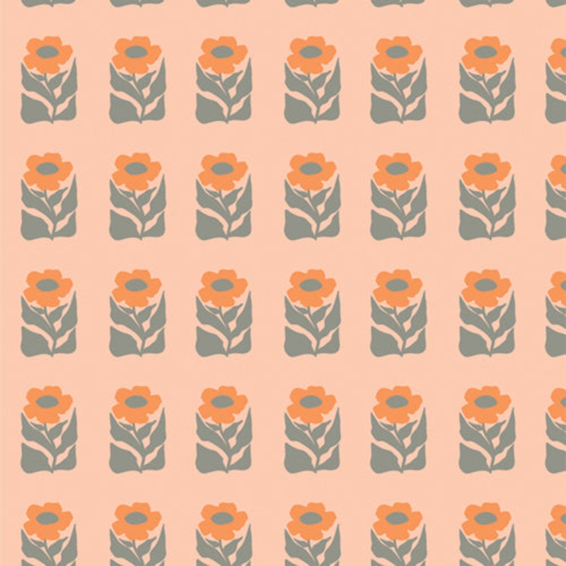 Tangerine by AGF Studio : Petalled Stamp TAN69905