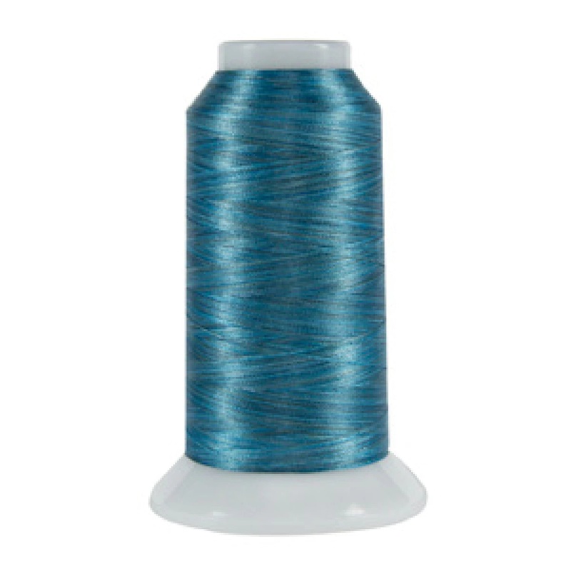 Fantastico Variegated Trilobal Polyester 2000yd Mixed Turquoise # 11702-5119 - Special Order