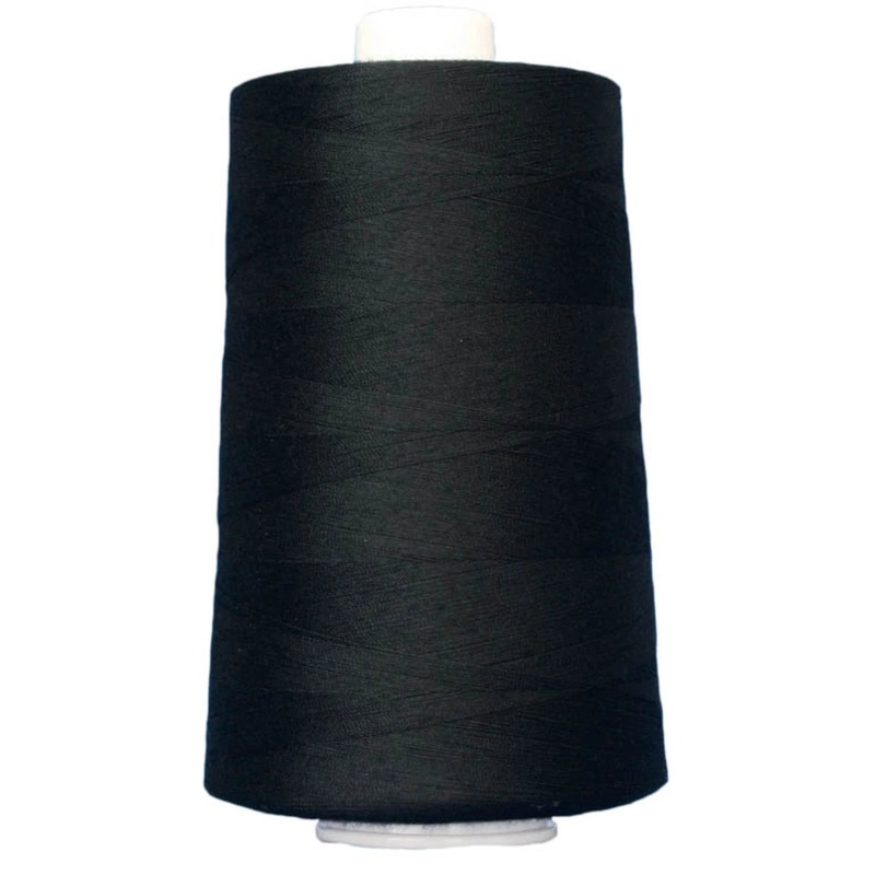 Omni Polyester Thread 40wt 6000yd Black # 13402-3026QC